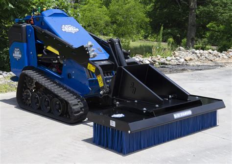 skid steer push broom|blue diamond push broom.